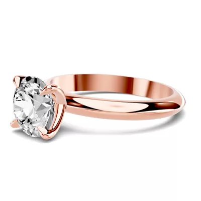 Serra Knife Edge Engagement Ring (2.5mm)