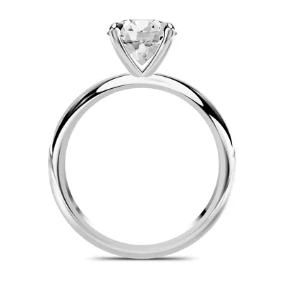 Serra Knife Edge Engagement Ring (2.5mm)