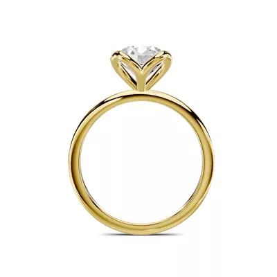 Petra Tulip Solitaire Engagement Ring