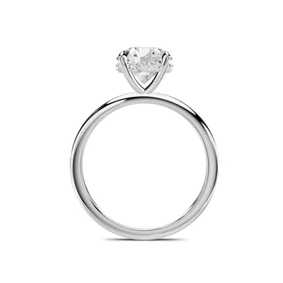 Avalon Classic Hidden Halo Engagement Ring