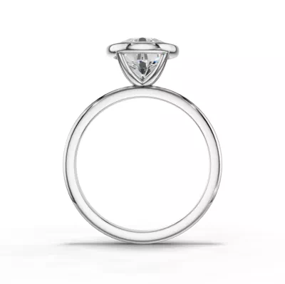 Avalon Solitaire Bezel Engagement Ring