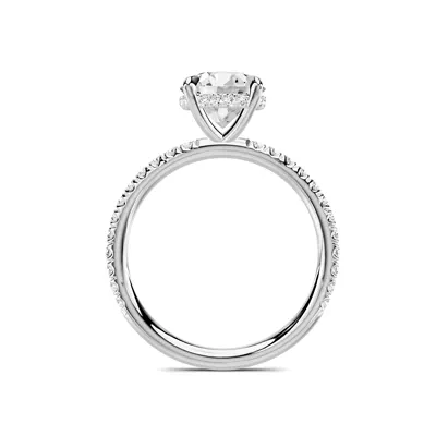 Avalon Classic Pavé Hidden Halo Engagement Ring