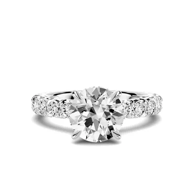 Lumina French Pavé Hidden Halo Engagement Ring (1 ct. tw.)