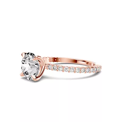 Aura Shared Prong Engagement Ring (0.30 ct. tw.)