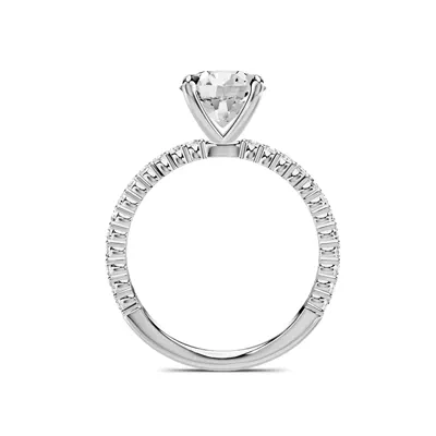 Aura Shared Prong Lab Engagement Ring (0.30 ct. tw.)