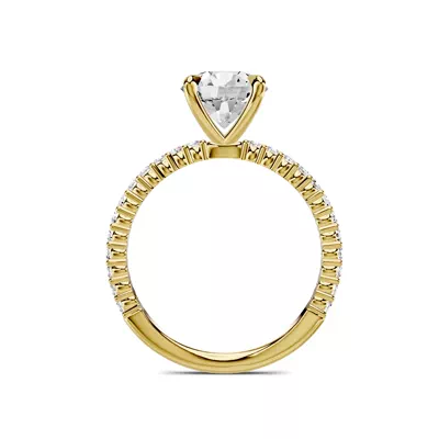 Aura Shared Prong Engagement Ring (0.30 ct. tw.)