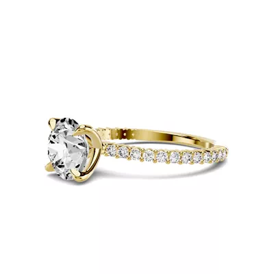 Aura Shared Prong Engagement Ring (0.30 ct. tw.)