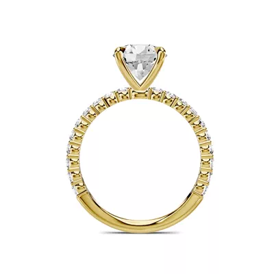 Aura Shared Prong Engagement Ring (0.50 ct. tw.)