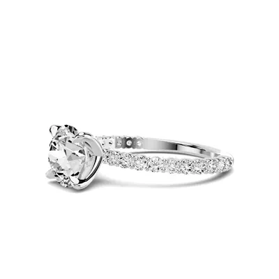 Aura Shared Prong Engagement Ring (0.50 ct. tw.)
