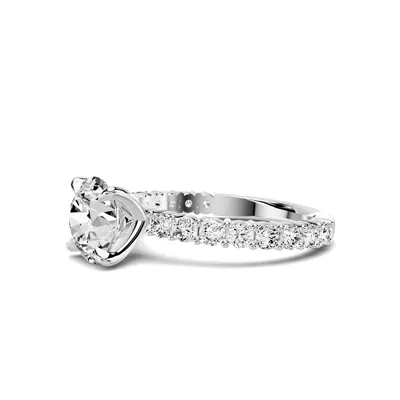 Aura Shared Prong Lab Engagement Ring (0.75 ct. tw.)