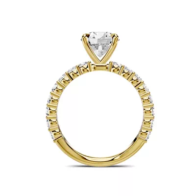Aura Shared Prong Lab Engagement Ring (0.75 ct. tw.)