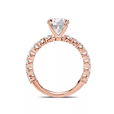 Aura Shared Prong Lab Engagement Ring (1.00 ct. tw.)