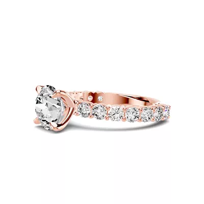 Aura Shared Prong Lab Engagement Ring (1.00 ct. tw.)