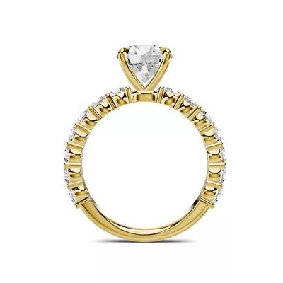 Aura Shared Prong Engagement Ring (1.00 ct. tw.)