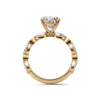 Edera Marquise Diamond Engagement Ring