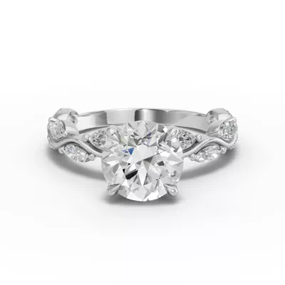 Edera Marquise Diamond Engagement Ring