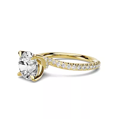 Torvia Pavé Engagement Ring