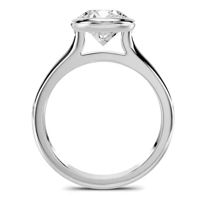 Stellora Bezel Engagement Ring