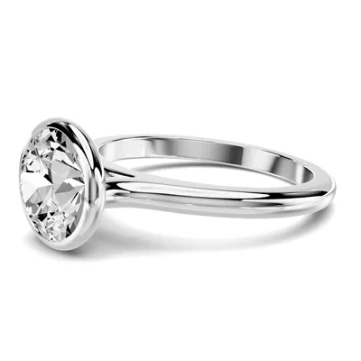 Stellora Bezel Engagement Ring