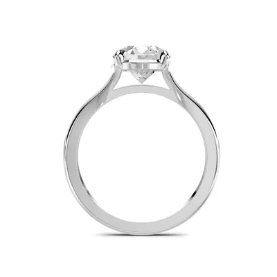 Stellora Grand Taper Bezel Engagement Ring