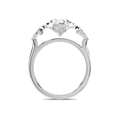 Montero Pear Bezel Three-Stone Lab Diamond Engagement Ring (.33 ct. tw.)