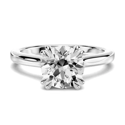 Lucca Double Prong Cathedral Engagement Ring