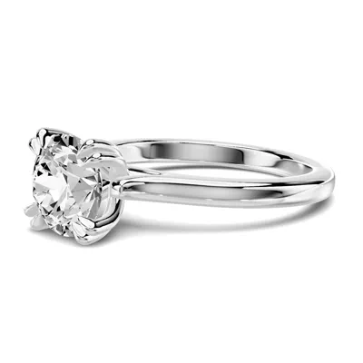 Lucca Double Prong Cathedral Engagement Ring