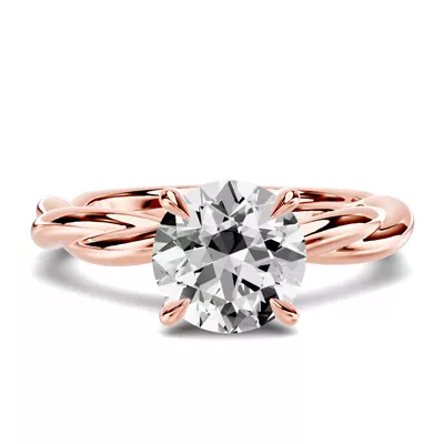 Riona Twist Engagement Ring