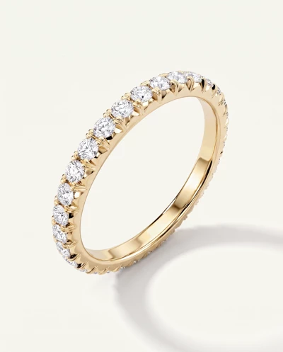 Lumina French Pavé Eternity Lab Band (3/4 ct. tw.)
