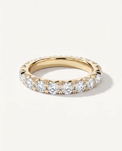 Lumina French Pavé Eternity Lab Band (2 ct. tw.)