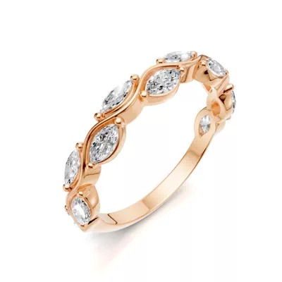 Edera Marquise Lab Diamond Band