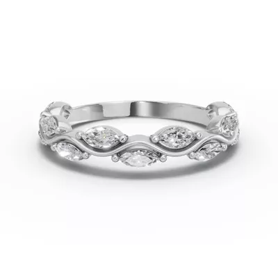 Edera Marquise Lab Diamond Band