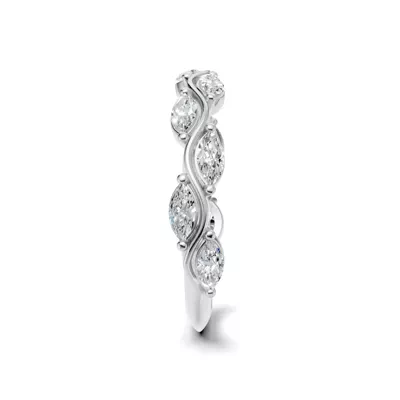 Edera Marquise Lab Diamond Band