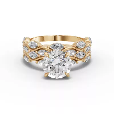 Edera Marquise Diamond Band