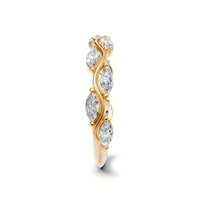 Edera Marquise Diamond Band