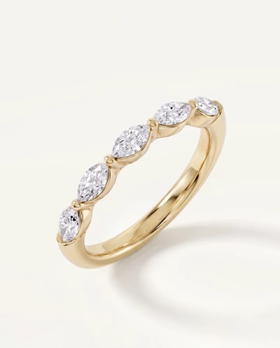 Marquise Five-Stone Lab Diamond Band (0.50 ct. tw.)
