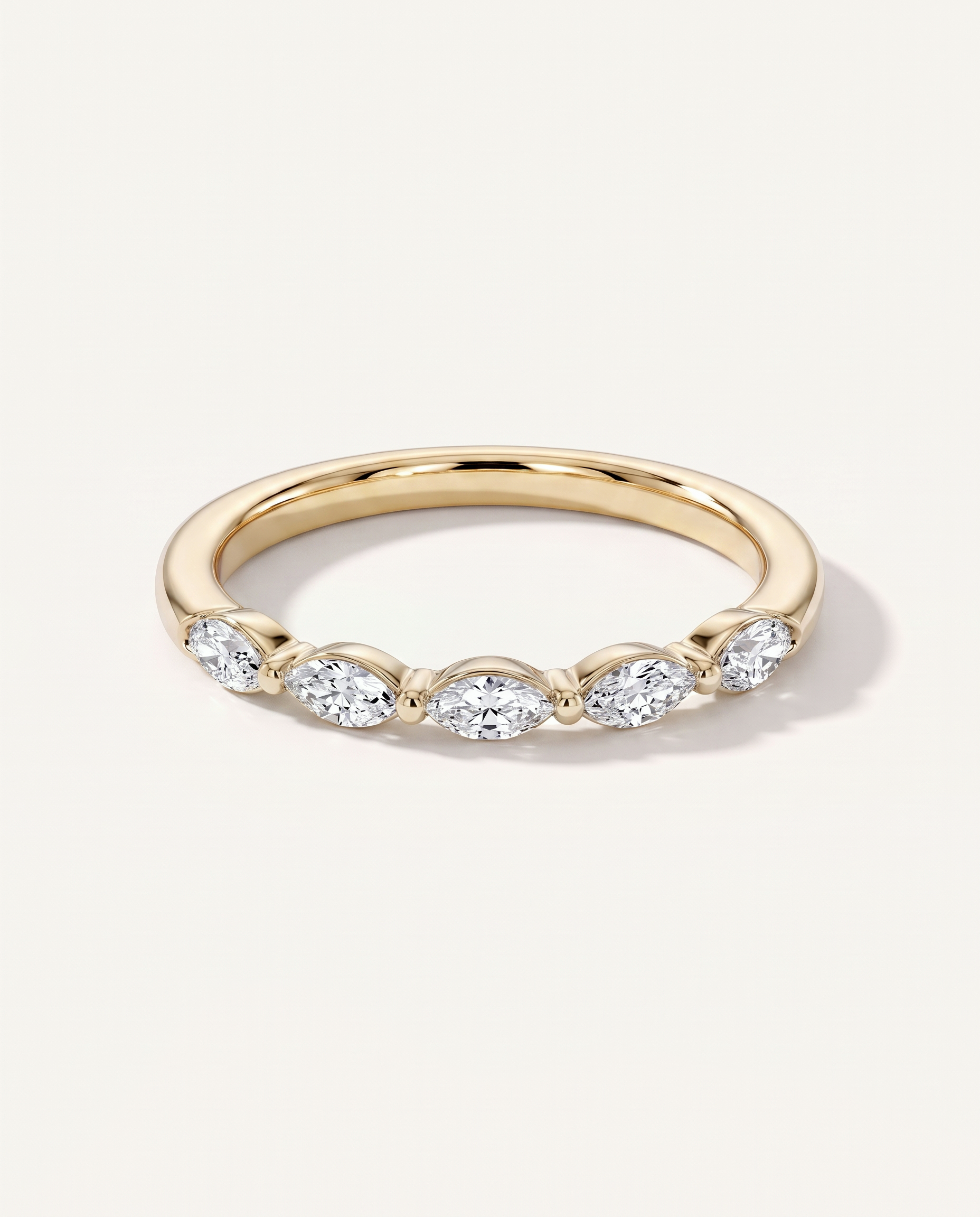 Marquise Five-Stone Lab Diamond Band (0.50 ct. tw.)