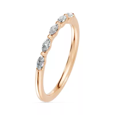 Marquise Five-Stone Lab Diamond Band (0.25 ct. tw.)