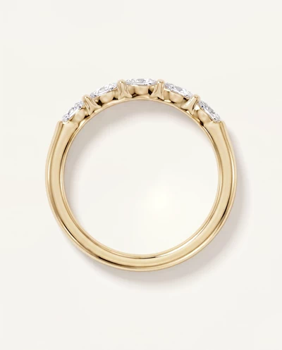 Marquise Five-Stone Lab Diamond Band (0.25 ct. tw.)
