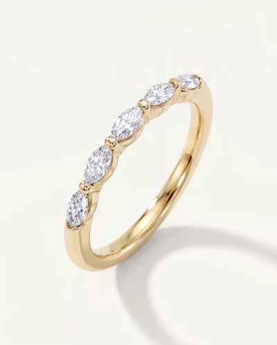 Marquise Five-Stone Lab Diamond Band (0.25 ct. tw.)