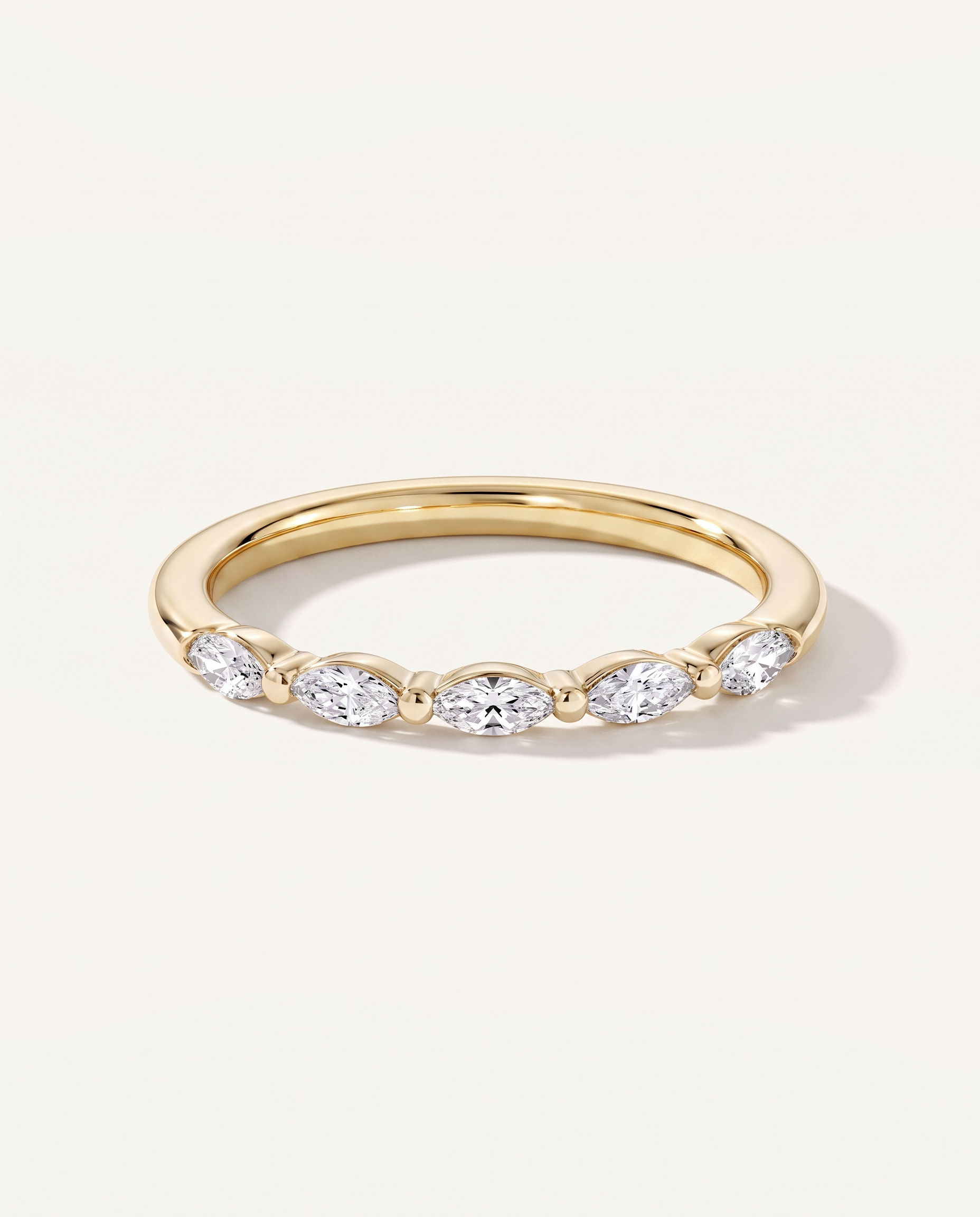 Marquise Five-Stone Lab Diamond Band (0.25 ct. tw.)