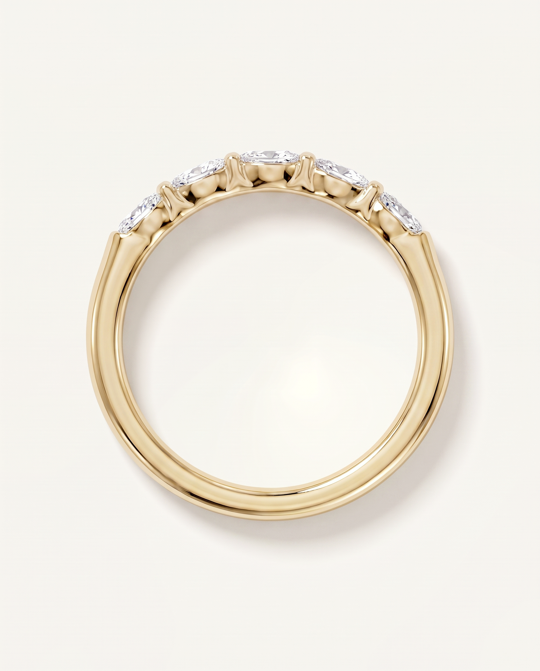 Marquise Five-Stone Lab Diamond Band (0.25 ct. tw.)