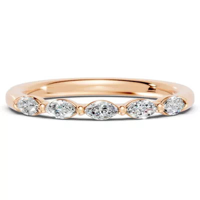 Marquise Five-Stone Lab Diamond Band (0.30 ct. tw.)