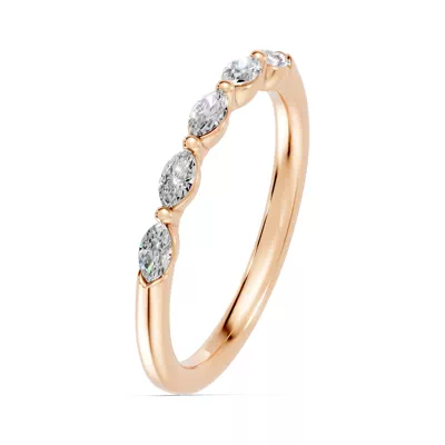 Marquise Five-Stone Lab Diamond Band (0.30 ct. tw.)