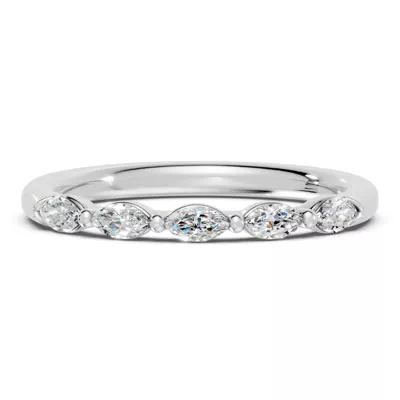 Marquise Five-Stone Lab Diamond Band (0.30 ct. tw.)