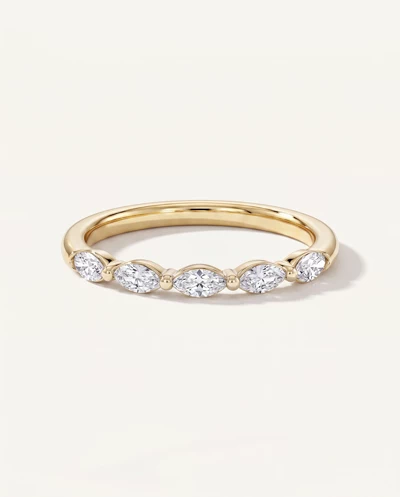 Marquise Five-Stone Lab Diamond Band (0.30 ct. tw.)