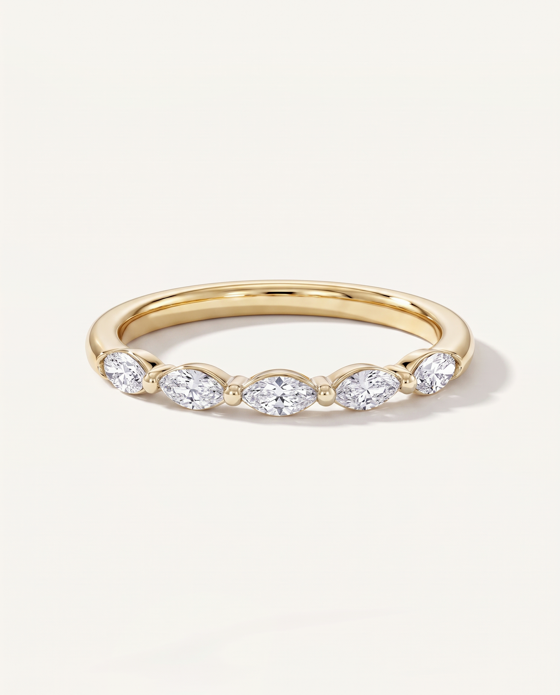 Marquise Five-Stone Lab Diamond Band (0.30 ct. tw.)