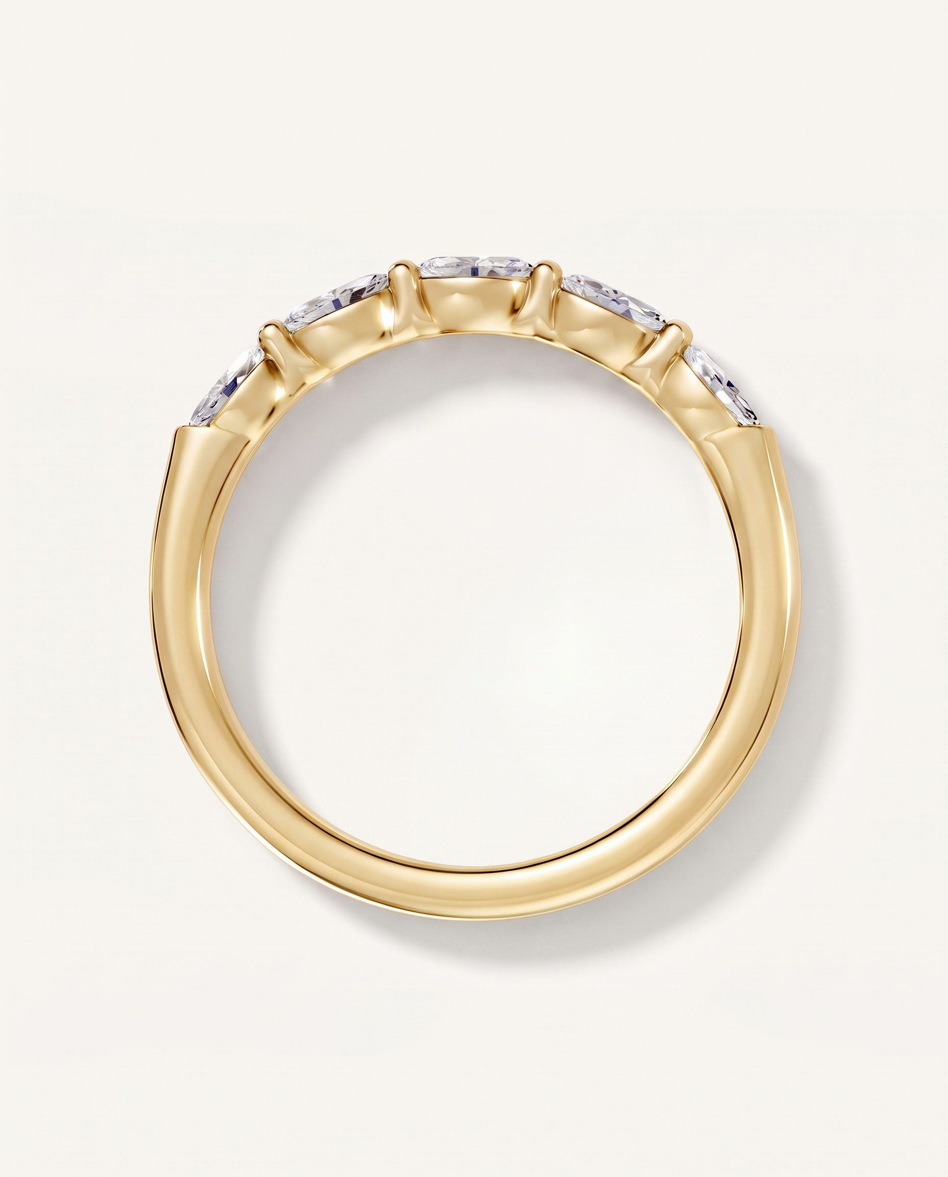 Marquise Five-Stone Lab Diamond Band (0.30 ct. tw.)