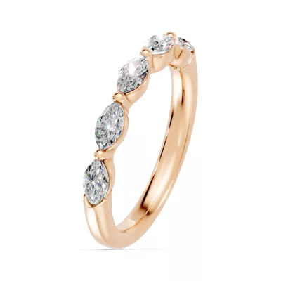 Marquise Five-Stone Lab Diamond Band (0.75 ct. tw.)