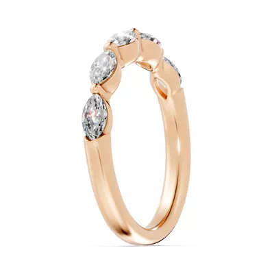 Marquise Five-Stone Lab Diamond Band (0.75 ct. tw.)
